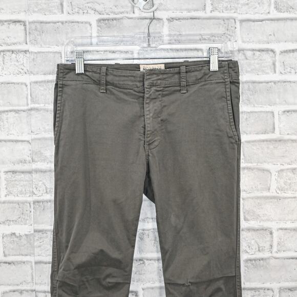 Nili Lotan Women's French Military Pants ankle zip in Grey Size 0 - Picture 6 of 9